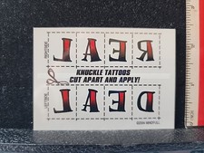 Temporary Tattoo New On Card Various Designs Available Will Combine Shipping