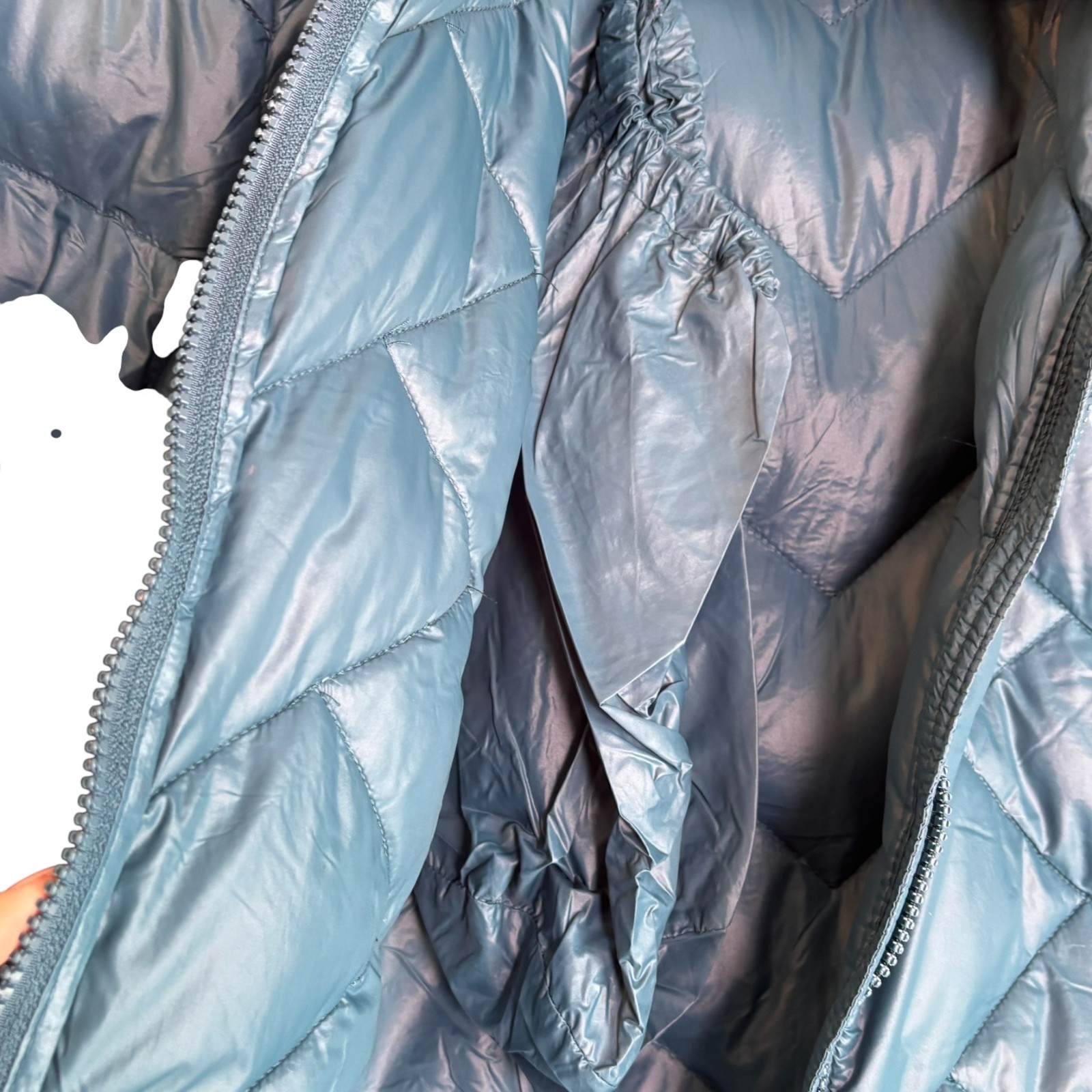 Lightweight Packable Down Puffer Jacket  XL Teal … - image 6