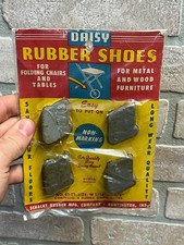 Vintage 1930s Daisy Rubber Shoes ChairsSchacht Rubber Co. Huntington Ind NOS NEW