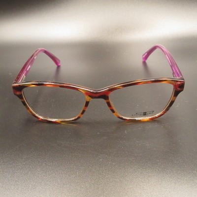 Georgetown GTN785 Eye Q Tortoise Purple Full Rim Eyeglass Frames 51-16-135