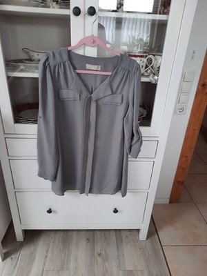 Thom by Thomas Rath Bluse Grau Gr. 42