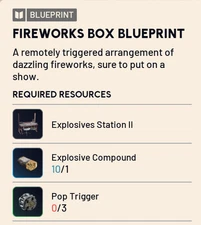 Arc Raiders Fireworks Blueprint Fast Delivery | Best Price | No Import Fee