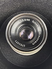 Schneider-Kreuznach Componon 80 mm /5.6 Enlarging Lens Germany Box Clean Optics