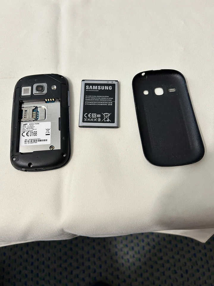Samsung Galaxy Fame Black Mobile Phone in Working Condition, photo 3 of 3