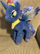 Princess Luna Plush Stuffed Toy My Little Pony The Movie 14" 2017 MLP Hasbro