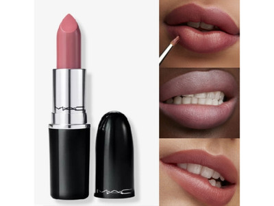 MAC Lipstick - Lustreglass in Shade Syrup