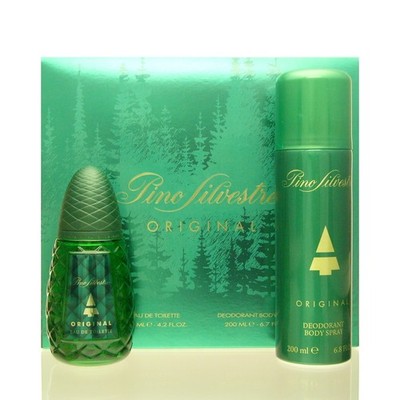 Pino Silvestre Original Set Eau de Toilette 125 ml + Deo Spray 200 ml NEU OVP