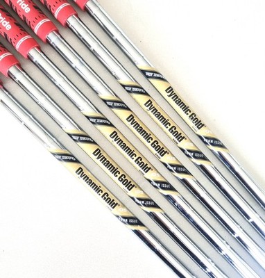 True Temper Dynamic Gold Tour Issue105 S400 Stiff Flex #5-P/W Eisensatz (Set o...