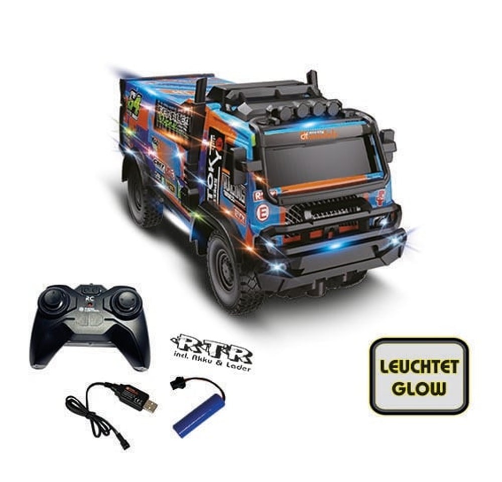 DF-Models Mountain Truck Rally Van 1:18 Ferngesteuertes Auto #1906954