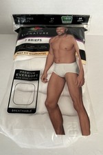 2020 FRUIT OF THE LOOM FTL 7 Pack Mens Premium White M. Briefs (BOS)