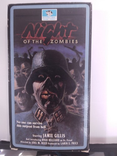 NIGHT OF THE ZOMBIES VHS - Picture 1 of 8