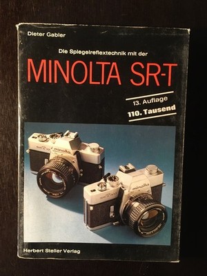 Minolta SRT Buch in gutem Zustand - Alle Details zu der bekannten Minolta SRT
