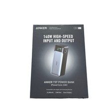 Qq5Ui Anker Power Bank 737 24000mAh Powercore 140W Mx Smart Display Defect Port