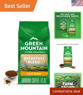 12oz Green Mountain Coffee Breakfast Blend   Balanced Light Roast Perfection