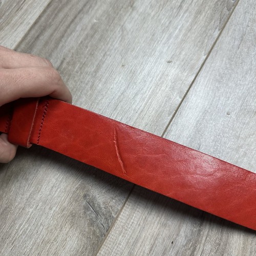 Vintage Ferrari Scuderia Formula F1 Racing Leather Belt Size 102cm (S-M) - Picture 12 of 13
