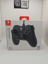 Switch Nintendo Wired Controller Black Brand New PowerA