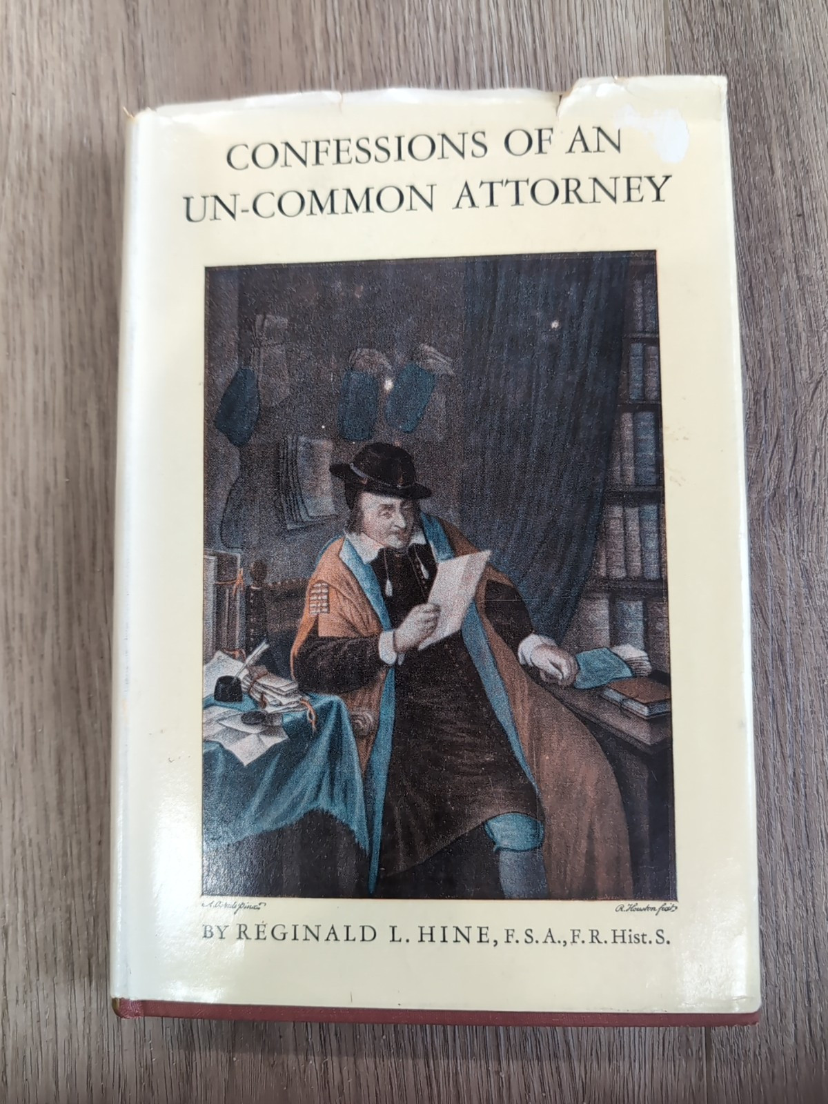Confessions of an Uncommon Attorney by Reginald L. Hine Second Printing 1949 HC