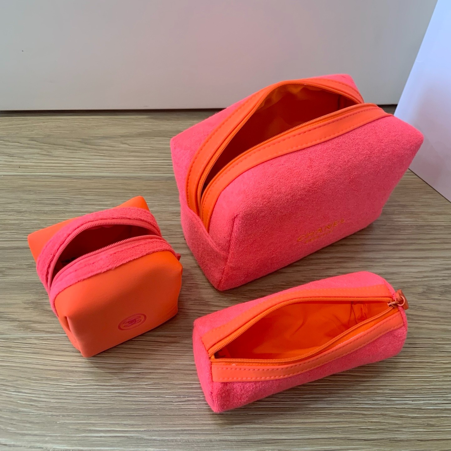 3Pcs NEW-VIP-Gift Mother's Day Set Makeup Toiletry Bag Pouch