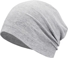 Lightweight Cotton Beanie, Summer Skull Caps, Breathable Thin Sleep Hats