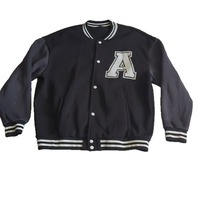 DeFacto Mens Black & White Jacket Size XL