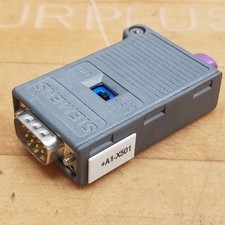 Siemens 6GK1500-OEA02 Profibus Connector w/ Axial Cable Outlet for Industrial PC