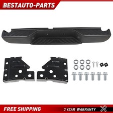 Black Steel Rear Bumper Assembly For 2005-2021 Nissan Frontier Wo Sensor Holes