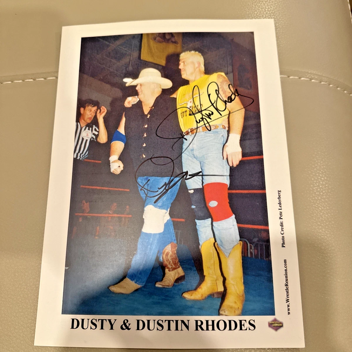 Dusty Rhodes Wrestling Original Autographed Items for sale | eBay
