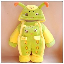 Adorable Plush Caterpillar Baby/Toddler Winter Romper Costume Fleece
