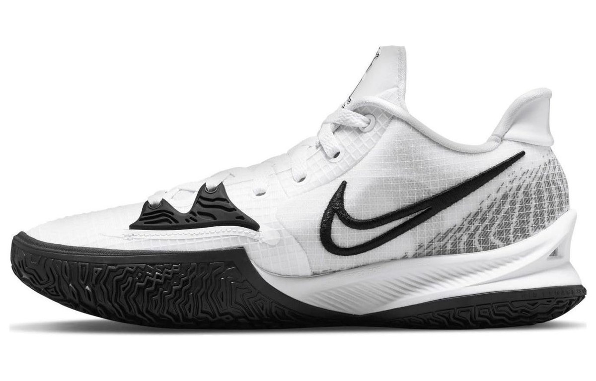 Size 8.5 - Nike Kyrie 4 TB Low White Black for sale online | eBay
