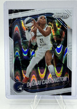DiJonai Carrington 2025 Panini Prizm WNBA - White Seismic Prizm Card# 9