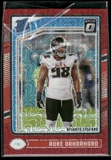2024 Panini Donruss Optic Ruke Orhorhoro #287 Rated Rookie Falcons