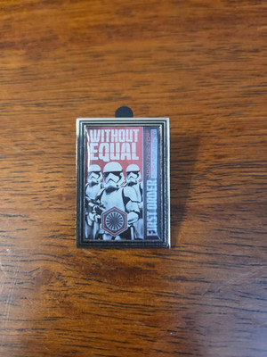 Disney Trading Pin Without Equal First Order Recruitment Poster Star Wars