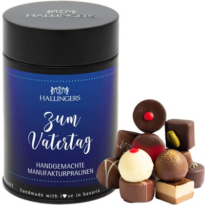 Hallingers Zum Vatertag Manufaktur Pralinen handmade ohne Alkohol