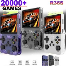R36S Reproduction Handheld Game Console with 3.5 Inch IPS Screen