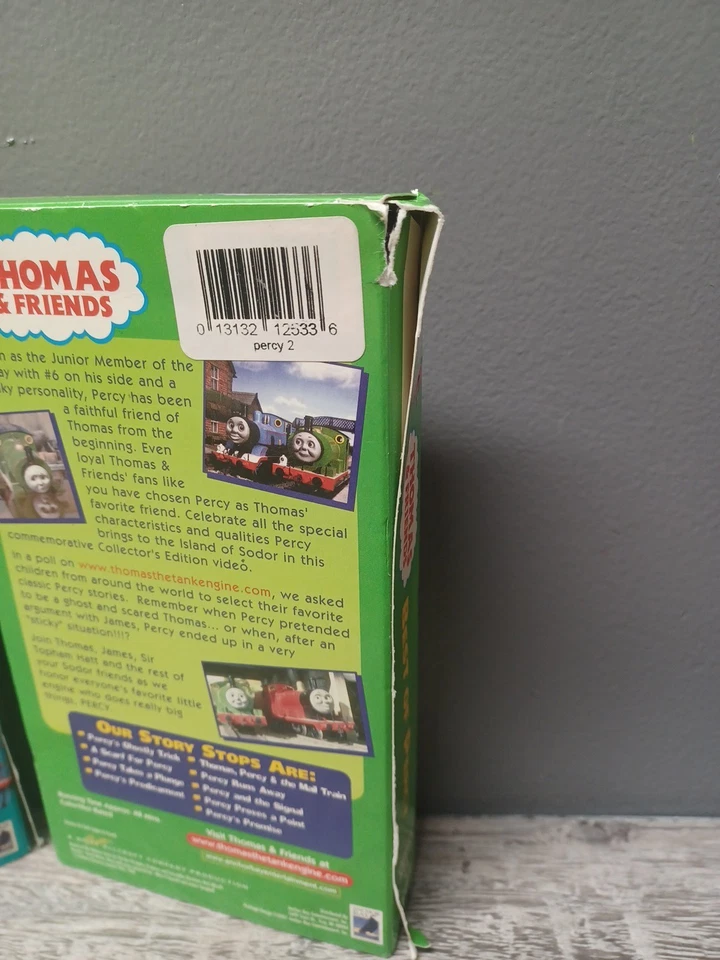 Thomas & Friends BEST OF PERCY Collector's Edition - James Learns a Lesson VHS - Image 3 of 4