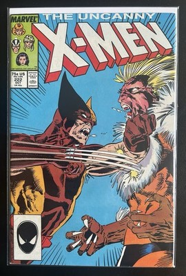 Uncanny X-Men (Vol 1) #222, Oct 87, Classic Battle, BUY 3 GET 15% OFF