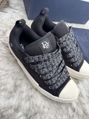 Dior x ERL B23 Skater Sneaker | Schwarz | Größe UK9,5 US10,5 EU43,5 Canvas CD