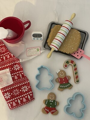 American Girl doll Christmas backing set/ Back Set
