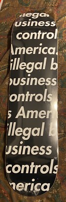 Brand New Supreme Illegal Business Controls America Deck Set