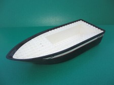 LEGO Schiffsrumpf Schiff 25 x 10 Police Polizei Boot Rumpf schwarz (090323A1)