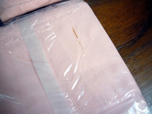 Taie d'oreiller plate équilibrée percale peignée Pacifique drap NOS 100 % coton rose - Photo 6 sur 7