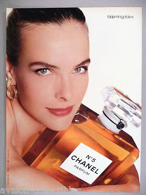 Chanel Perfume PRINT AD 1993 ~~ Carole Bouquet - Main Image