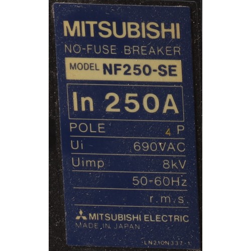 Mitsubishi NF250-SE No-Fuse Breaker Used UMP - Picture 2 of 9