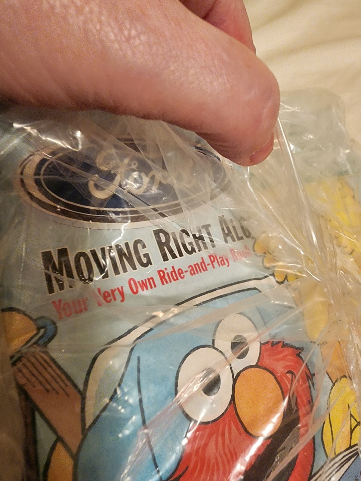 Vintage Kmart Elmo Gift Bag Set Drypers Sesame Street One Year Old Ford