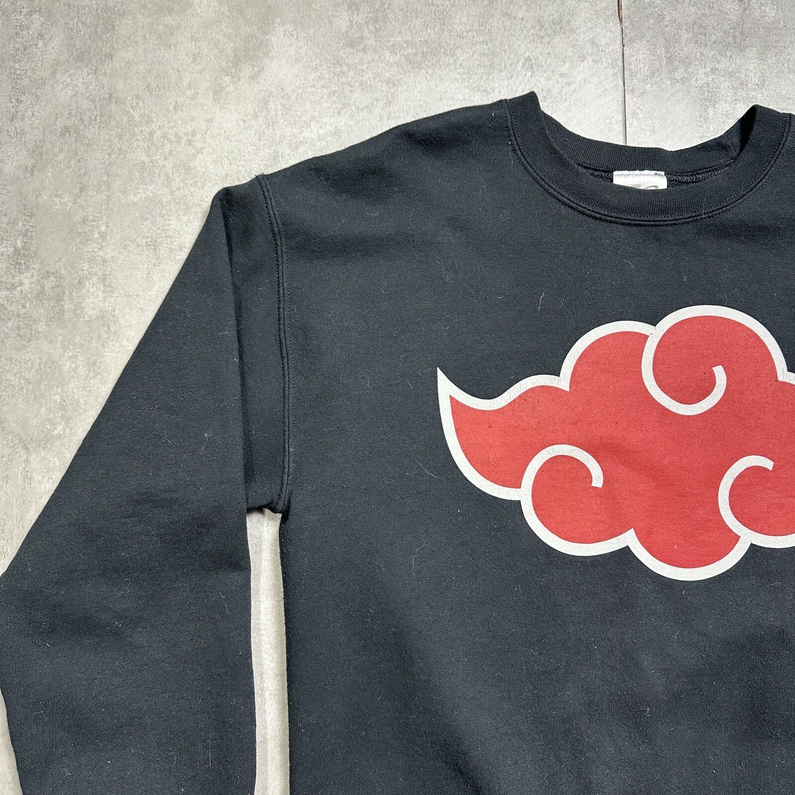 naruto shippuden akatsuki cloud sweatshirt mens m… - image 5