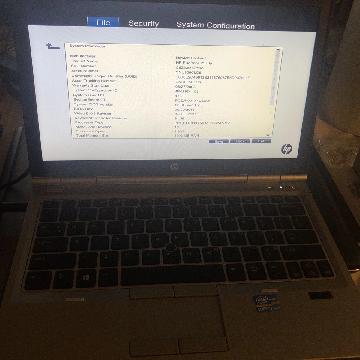 HP Elitebook 2570P PC Laptops & Netbooks for Sale - Shop New