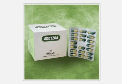 5 X CHARAK ADDYZOA 100 Kapseln Kostenloser Versand