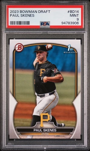 Paul Skenes 2023 Bowman Draft  #BD14 Rookie PSA 9 [305]