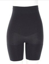 Spanx 256882 Womens Control Higher Power Shaping Shorts Black Size L