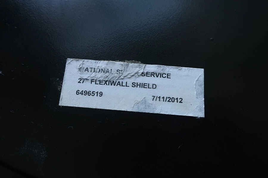 27" FLEXWALL SHIELD, NSS CHARGER 2717, eFORCE BURNISHER, 6496519, USED - Image 3 of 3